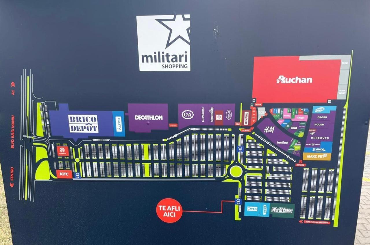 Militari Comfort Apartment Roşu Esterno foto